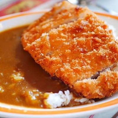 ポークカツカレー
