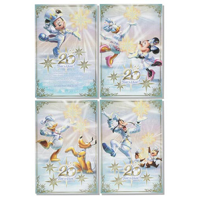 ポストカードセット（ディズニーシー20周年グランドフィナーレ