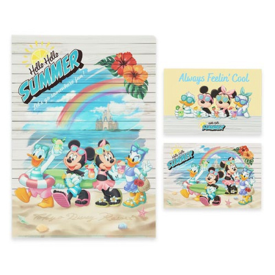 ポストカード＆クリアホルダー（Hello Hello SUMMER!グッズ）