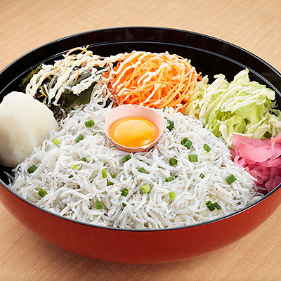 釜揚げしらす丼