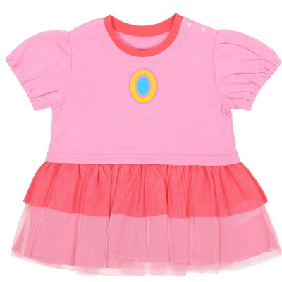 ピーチ姫のベビーTシャツ