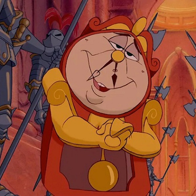 『美女と野獣』の時計「コグスワース」のプロフィール