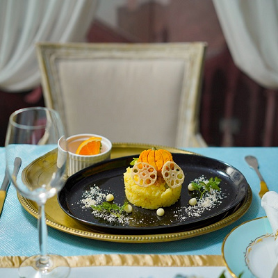 かぼちゃの馬車のリゾット