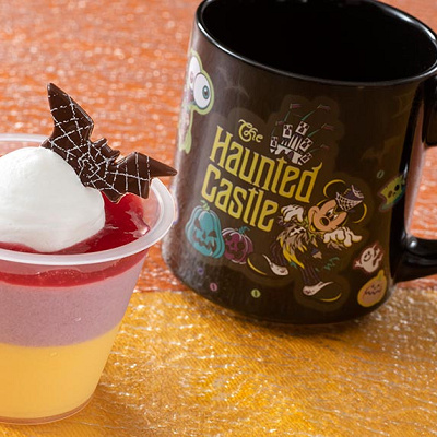 ムラサキイモ＆パンプキンムース、スーベニアカップ付き