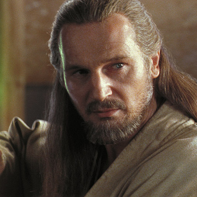 新三部作のEP1でアナキンにジェダイの素質を見出したクワイ＝ガン・ジン