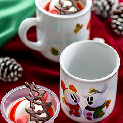 レアチーズムース＆ミルクゼリー