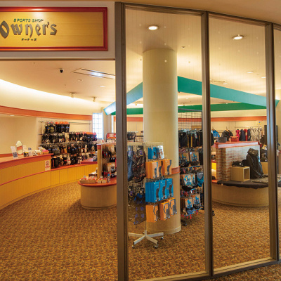 ルスツリゾートの受付