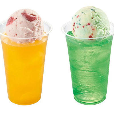 夏のおすすめ！アイスクリームフロート：600円