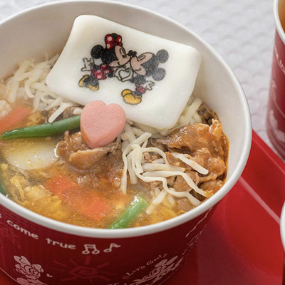 ディズニー冬フード：牛カルビクッパのおすすめセット