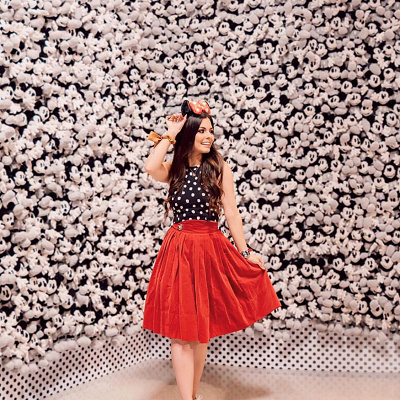 赤ドットコーデ（2）