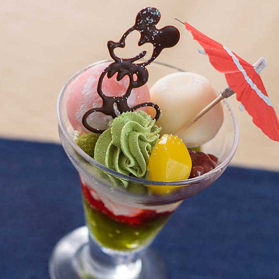 れすとらん北齋オリジナルパフェ