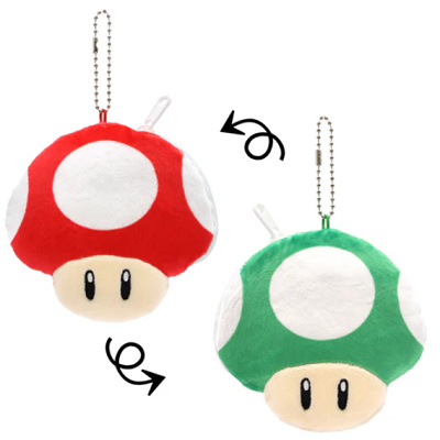 リバーシブルマスコットキーチェーン