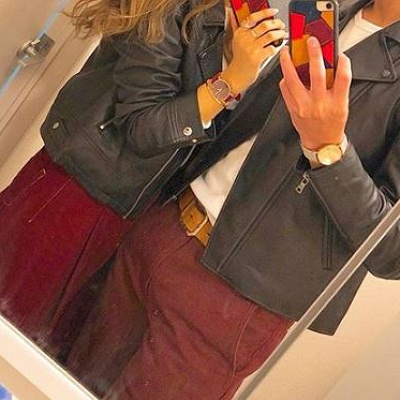 ライダースジャケットはどんなコーデにも合う