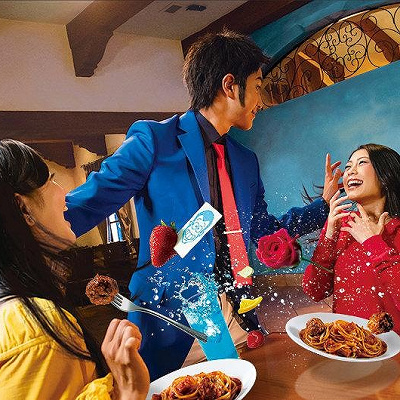 ルパンがテーブルまでやってくる「リストランテ・アモーレ」