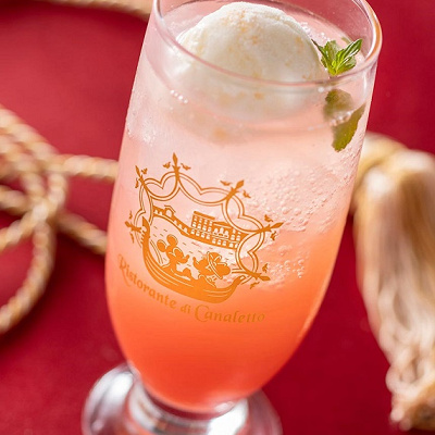 リストランテ・ディ・カナレット・オリジナルソフトドリンク〈ピーチ〉