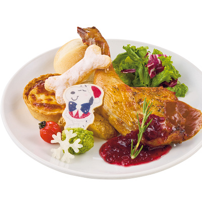 ローストチキン～デミグラス＆ベリーソース～