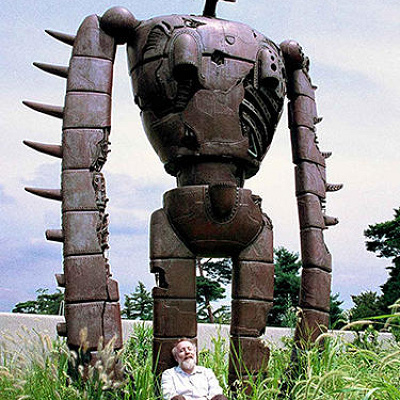 ジブリ美術館に展示されたロボット兵
