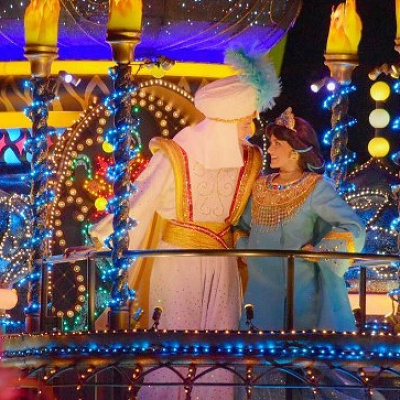 ロマンチックなアラジンとジャスミン