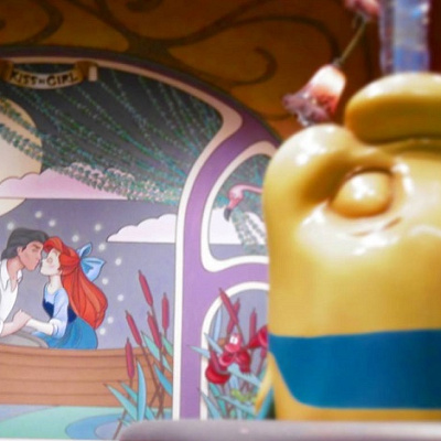 アリエルとエリック王子がキスしたロマンチックな入り江☆