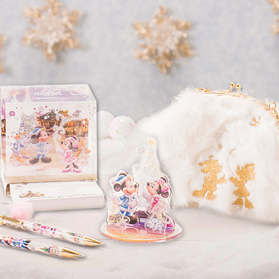 ロマンチックなディズニーシーのクリスマスグッズ
