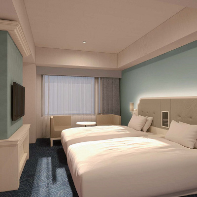 スタンダードルームの客室イメージ図