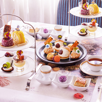 ルームサービスのアフタヌーンティ―