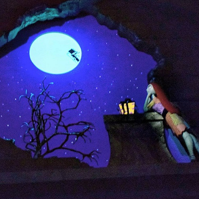 ナイトメアの出口ではサリーが話しています