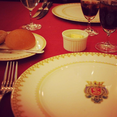 着席した瞬間の光景☆