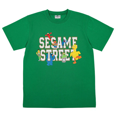 セサミストリートTシャツ