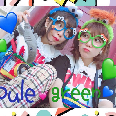 セサミストリートの双子コーデ