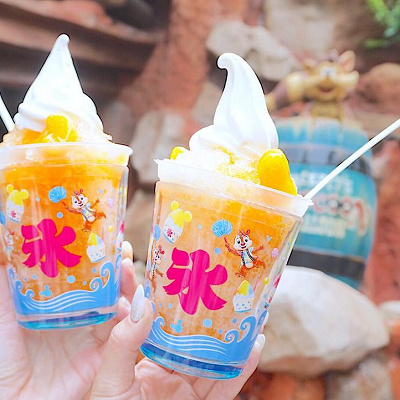 ディズニーで食べられる夏の人気スイーツ、シェイブアイス