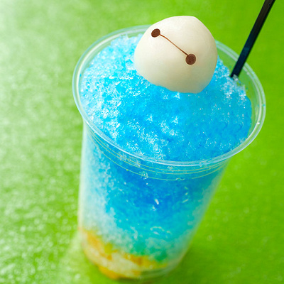 シェイブアイス（ブルーシロップ＆マンゴー）