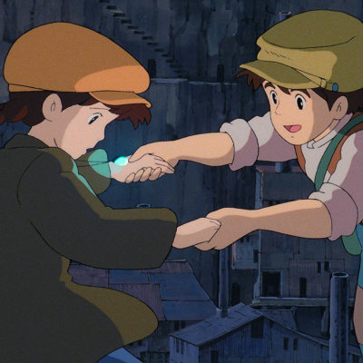 シータとパズー