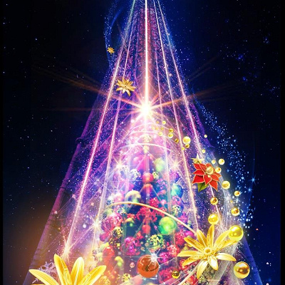 スカイツリーのプロジェクションマッピング