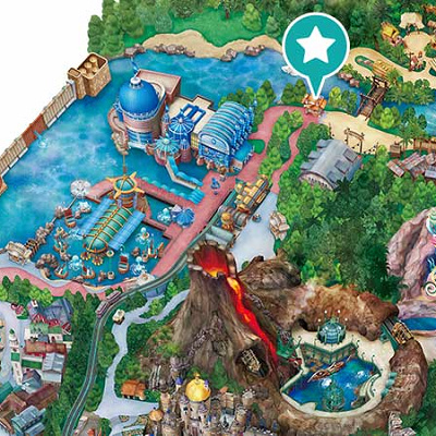 スカイウォッチャー・スーヴェニアの地図