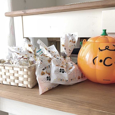 スヌーピー（PEANUTS）【2005年～】チャーリーブラウンのかぼちゃ型ポップコーンバケツ