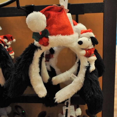 スヌーピーのサンタカチューシャ