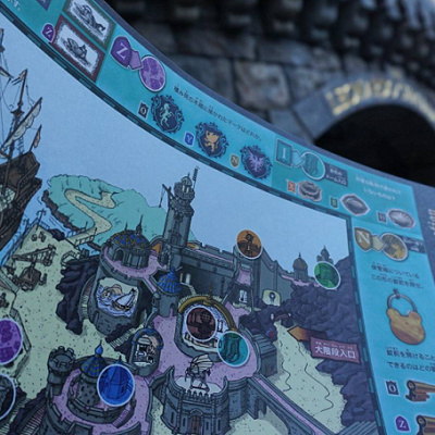 地図を片手に謎を解きましょう