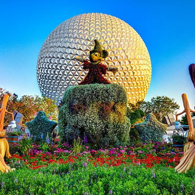 ディズニランドでも出会うことのあるソーサラーミッキー