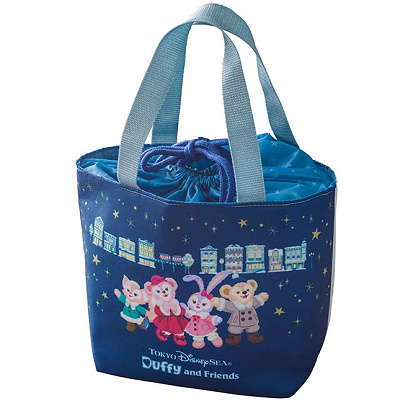 スーベニアランチケース（ダッフィー＆フレンズのウィンター・トゥインクリング・タウン）