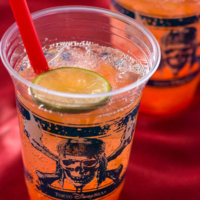 スパークリングカクテル（ウォッカ・オレンジゼリー）