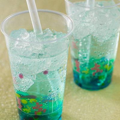 スパークリングドリンク（ブルーシロップ）