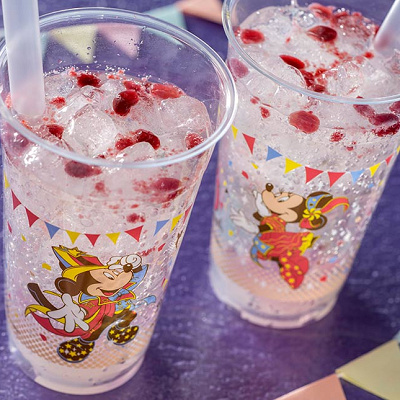 スパークリングゼリードリンク（エルダーフラワーシロップ）