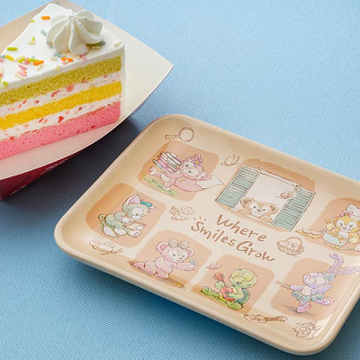 スペシャルケーキ（ピーチ）、スーベニアプレート付き