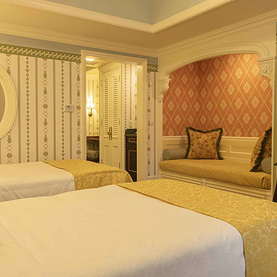 東京ディズニーランドホテルのスタンダードスーペリアアルコーヴルーム