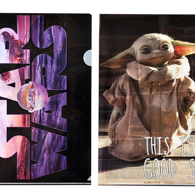 ター・ウォーズ マンダロリアン、ザ・チャイルド クリアファイル マンダロリアン 