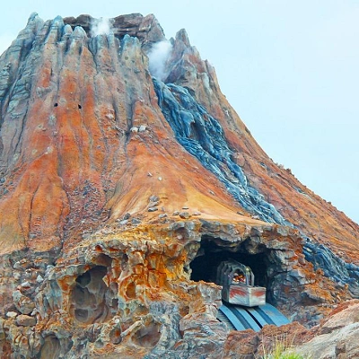 プロメテウス火山の様子
