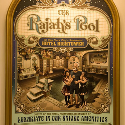 室内プールの様子