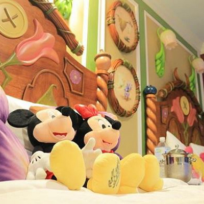 宿泊して思う存分ディズニー気分に♪