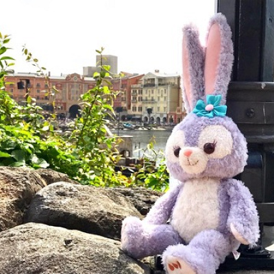 ディズニーシーを一緒に満喫しているステラ・ルー